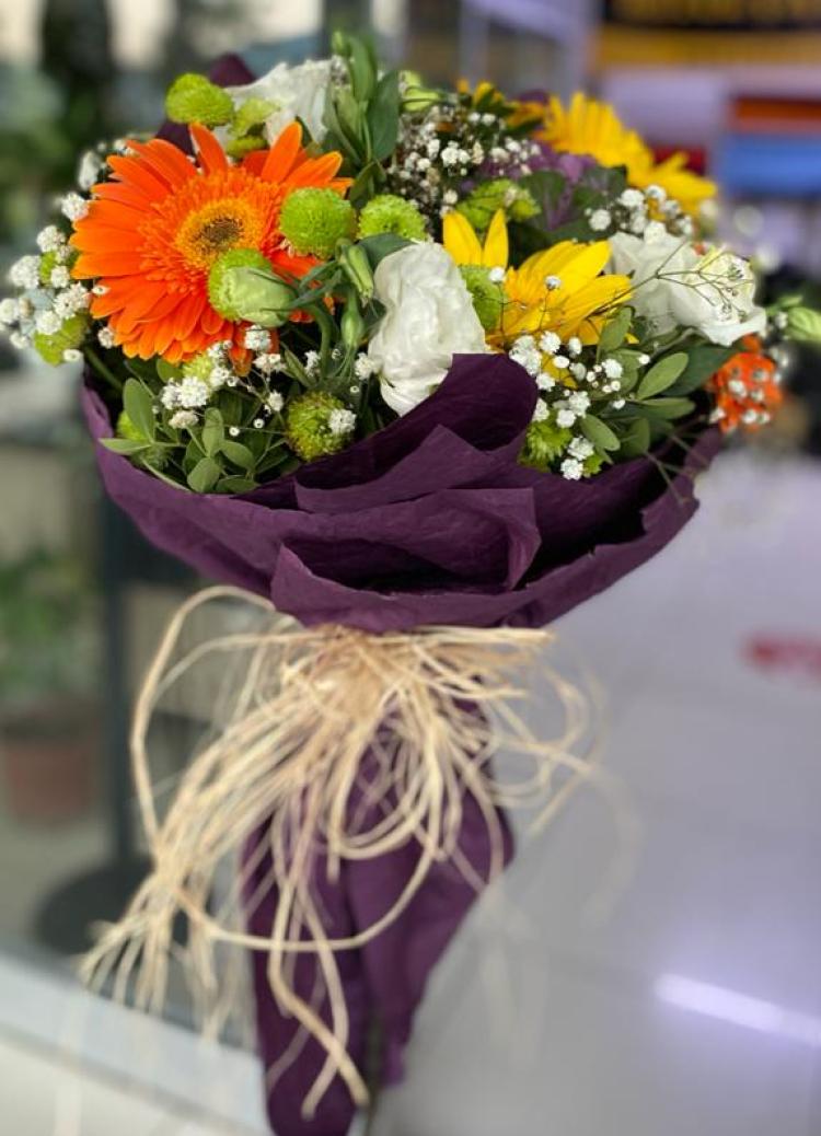 Renklerin Aşkına Çiçek Buketi